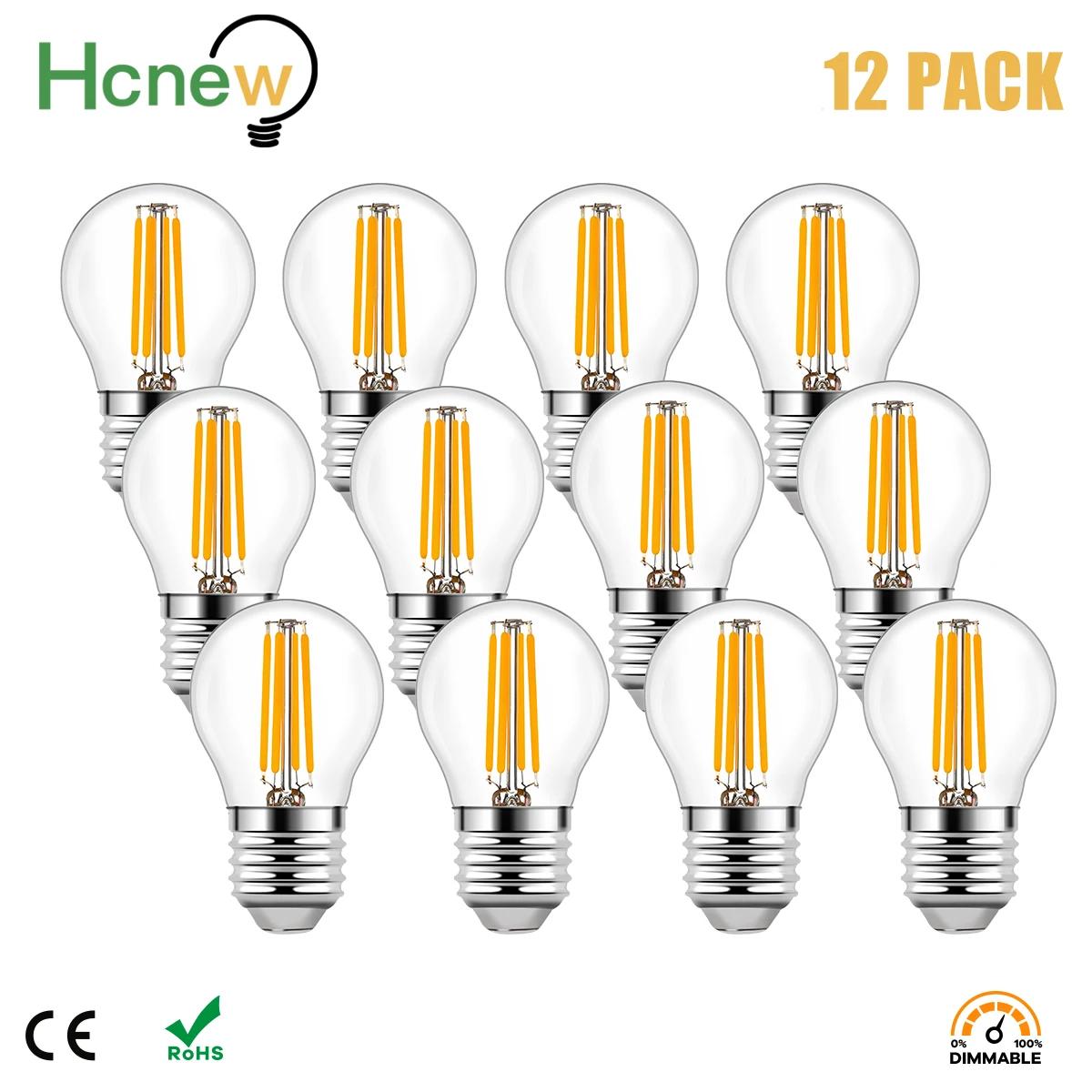 Hcnew E27 Ʈ  LED    Ʈ   G45 4W  ȭƮ ݵ ȭƮ   220V ۷κ    